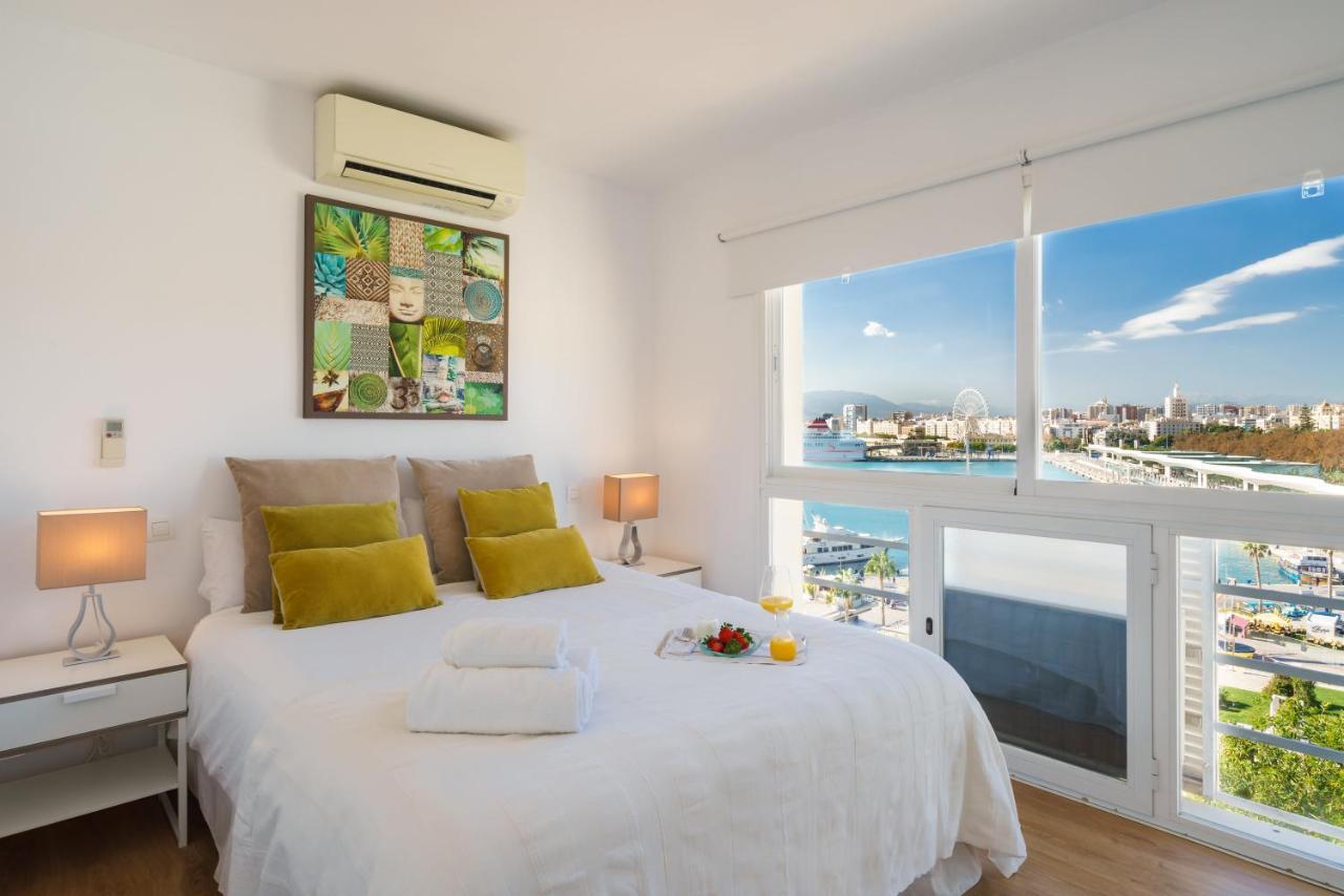 Апартаменты Lu&Cia Malaga Skyline Экстерьер фото